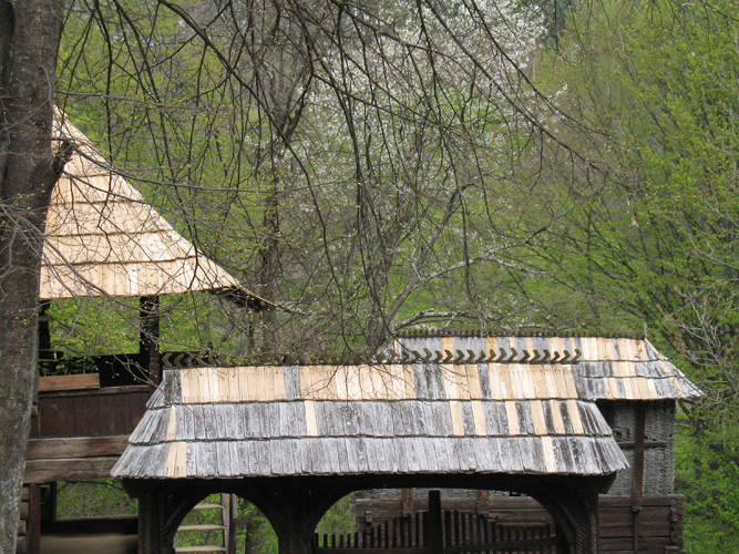 Toits des Maramures – Musée Astra des Civilisations Populaires – Sibiu.