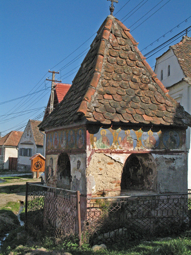 Saliste – calvaire à restaurer.