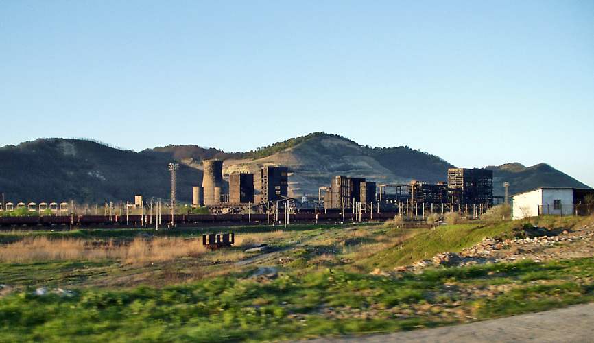 Copsa Mica – ruines de l’ancienne usine – monument à la pollution.