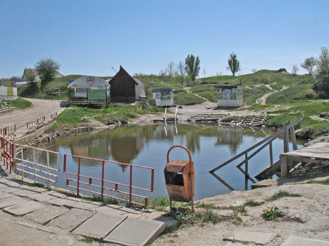 Ocna Sibiului – ancien bain thermal salé.